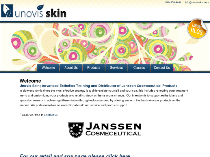 www.unovisskin.com