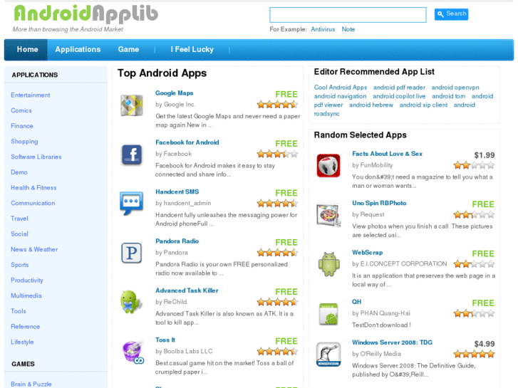 www.androidapplib.com