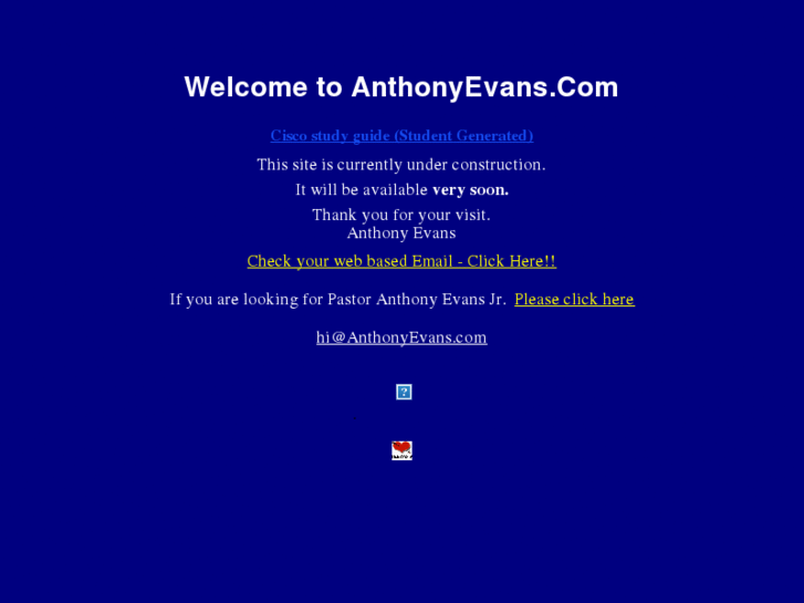 www.anthonyevans.com