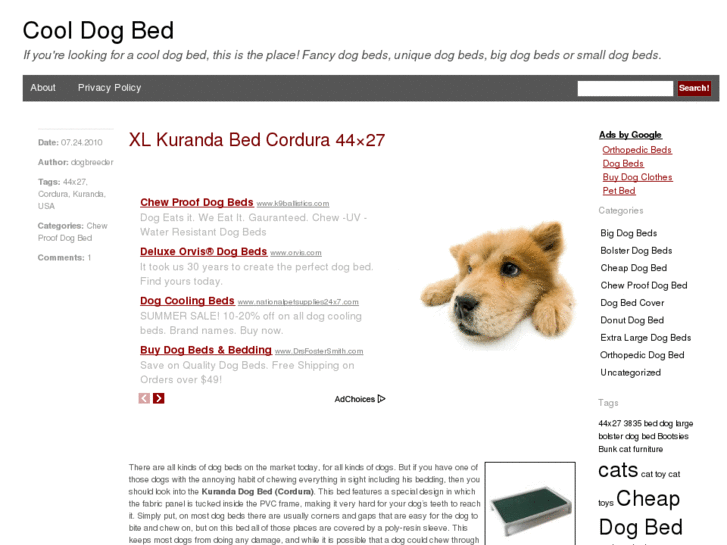 www.cooldogbed.info