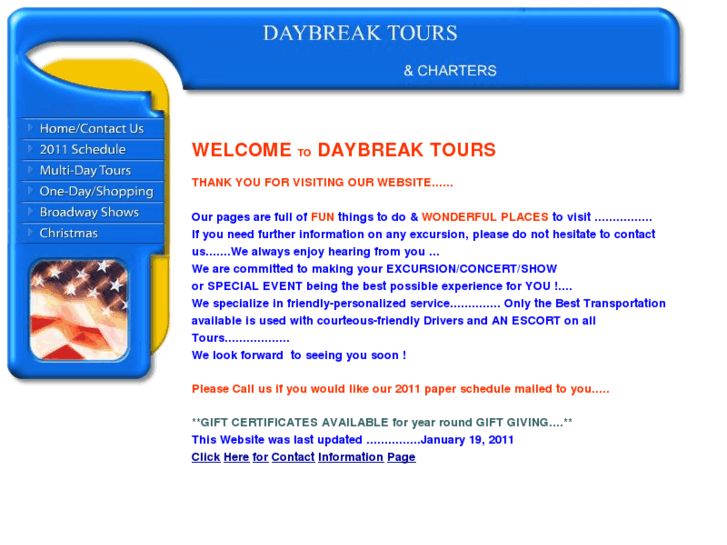 www.daybreaktoursonline.com