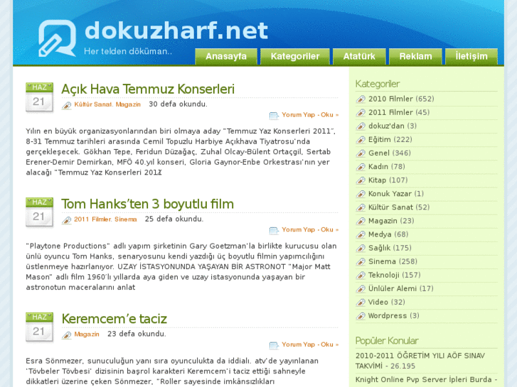 www.dokuzharf.net