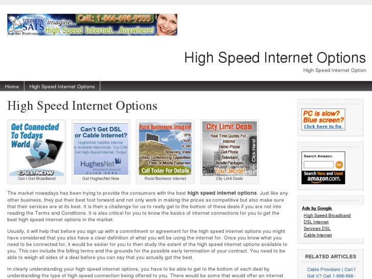 www.highspeedinternetoptions.org