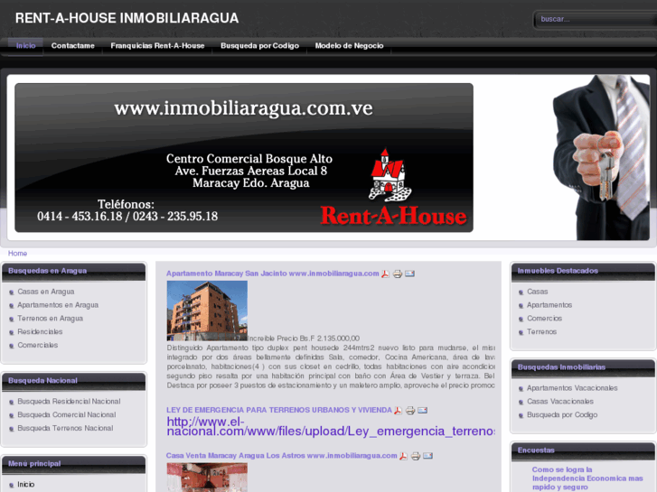 www.inmobiliaragua.com