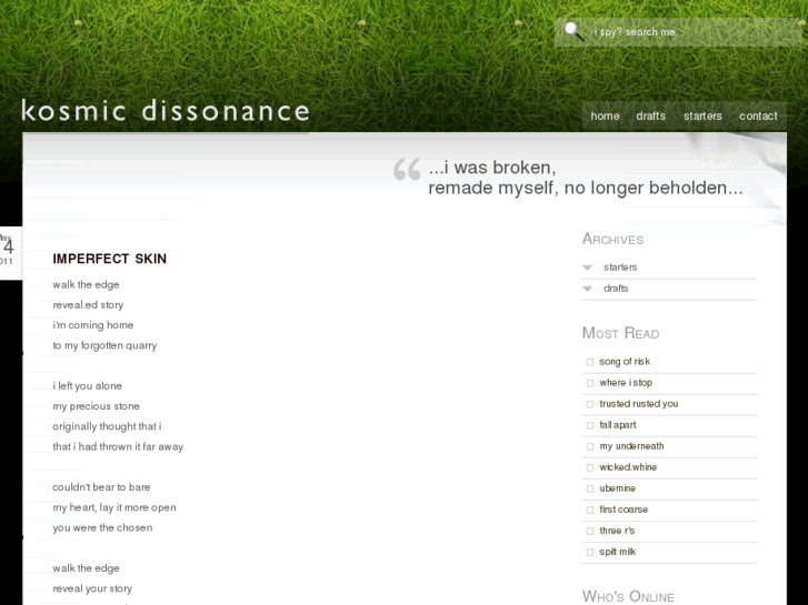 www.kosmicdissonance.com