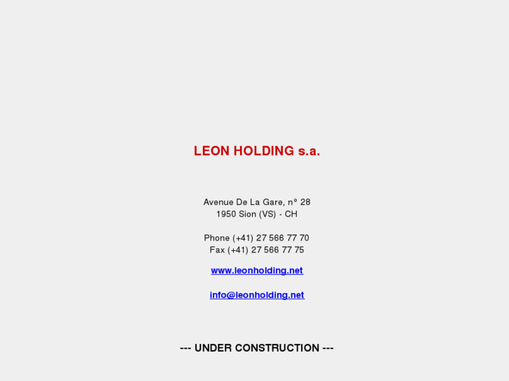 www.leonholding.net