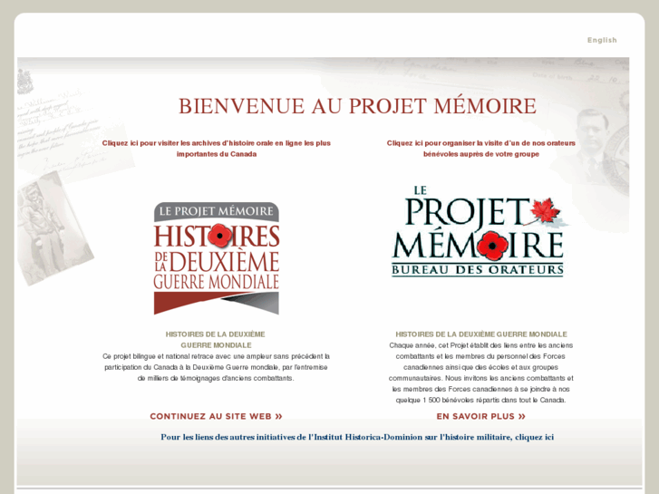 www.leprojetmemoire.com