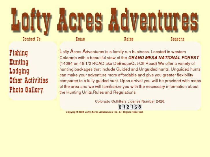 www.loftyacresadventures.com