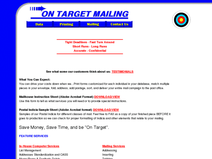 www.ontargetmailing.com