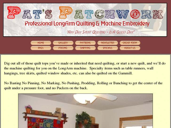 www.patslongarmquilting.com