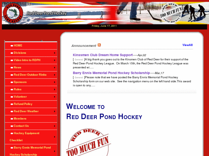 www.reddeerpondhockey.com