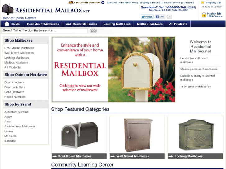 www.residentialmailbox.net