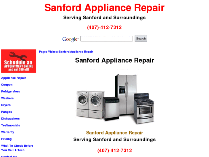 www.sanfordappliancerepair.com