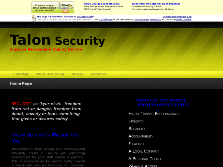 www.talonsecuritytn.com