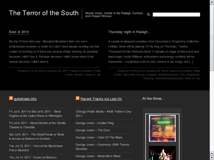 www.terrorofthesouth.com