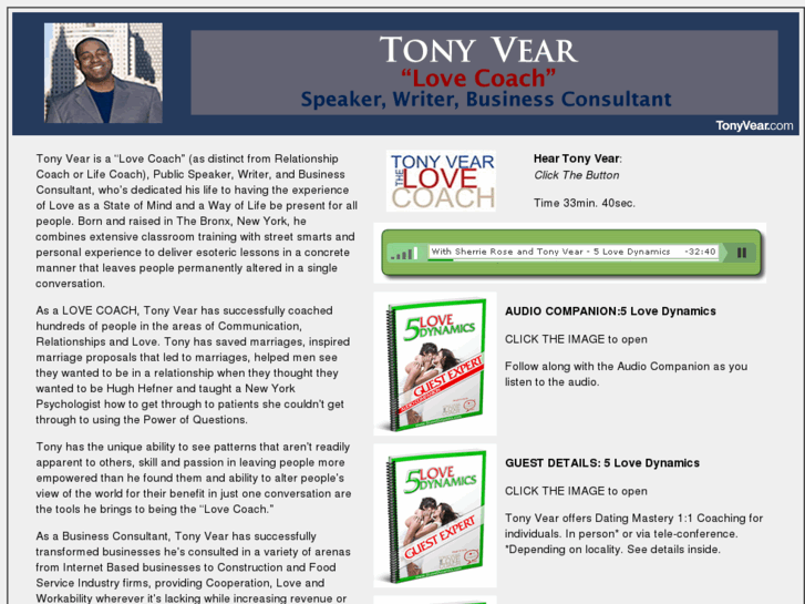 www.thetonyvearshow.com