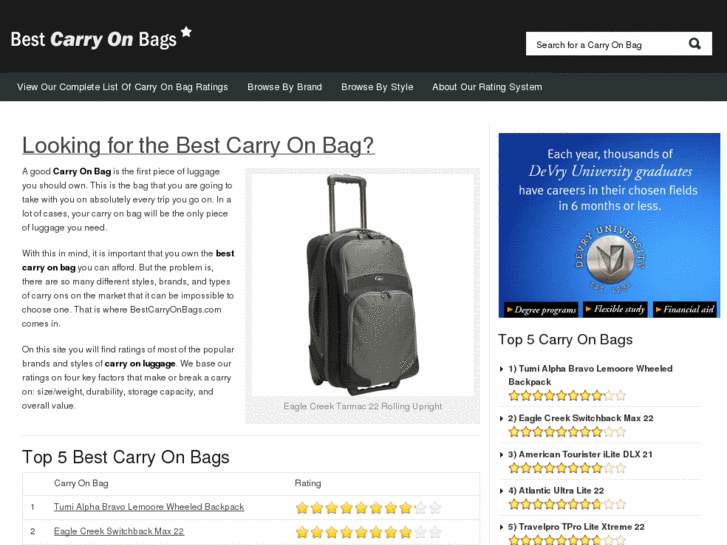 www.bestcarryonbags.com