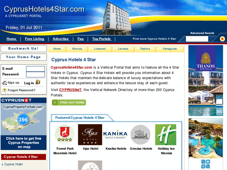 www.cyprushotels4star.com