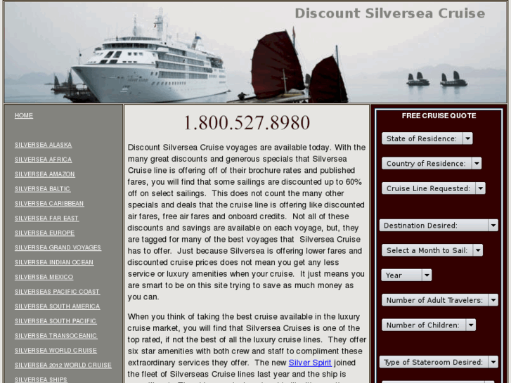 www.discountsilverseacruise.com