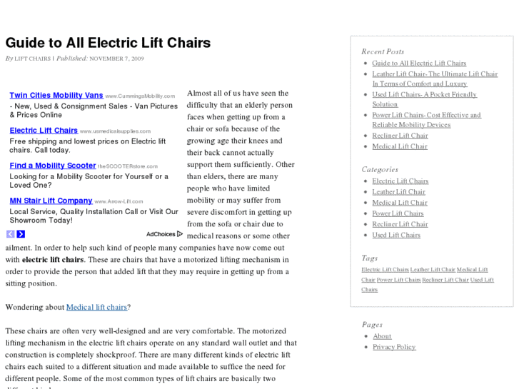 www.electric-lift-chairs.com