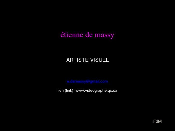 www.etiennedemassy.com