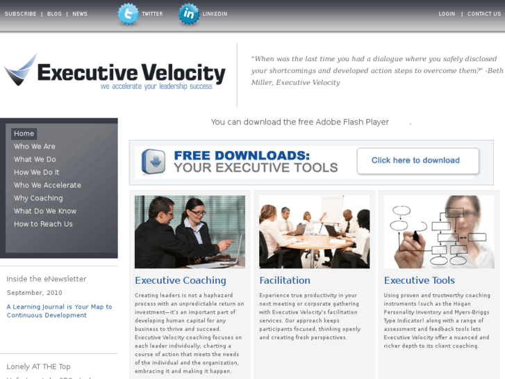 www.executivevelocity.info