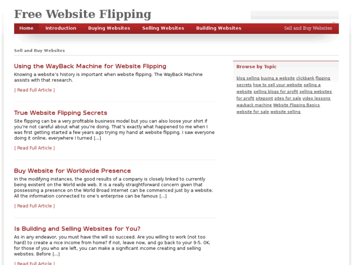 www.freewebsiteflipping.com