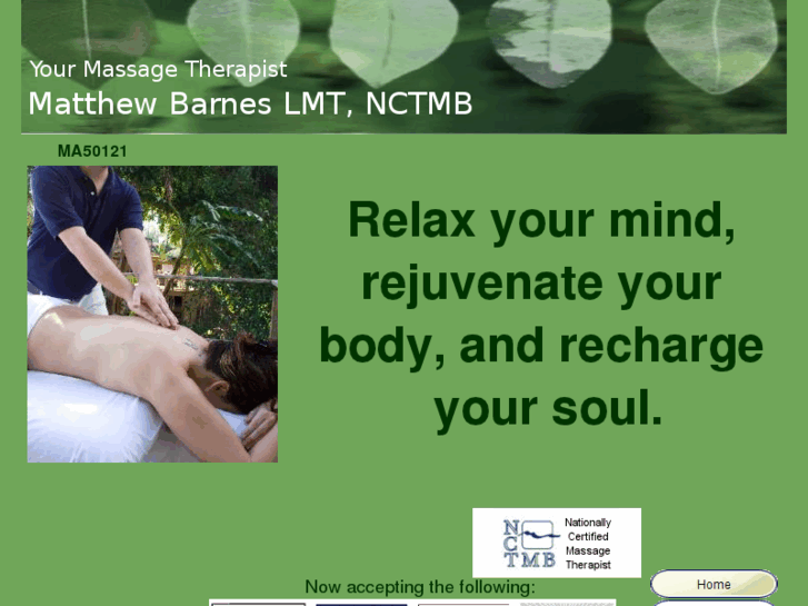 www.matthewsmassagetherapy.com