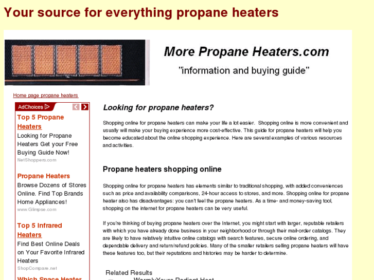 www.morepropaneheaters.com