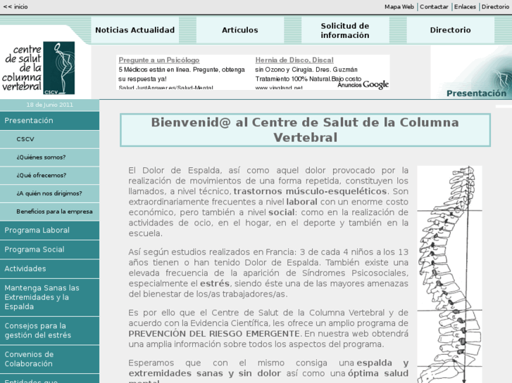 www.saludcolumnavertebral.com