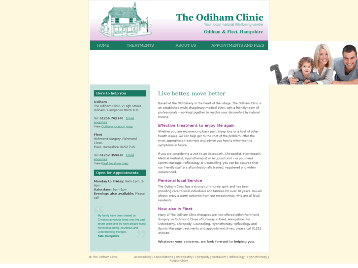 www.theodihamclinic.co.uk