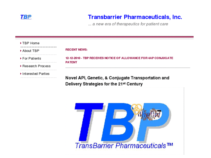 www.transbarrierpharmaceuticals.com