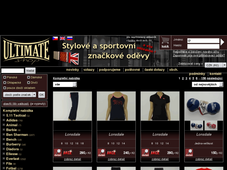 www.ultimateshop.cz