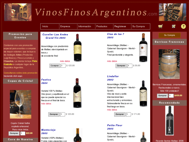 www.vinosfinosargentinos.com