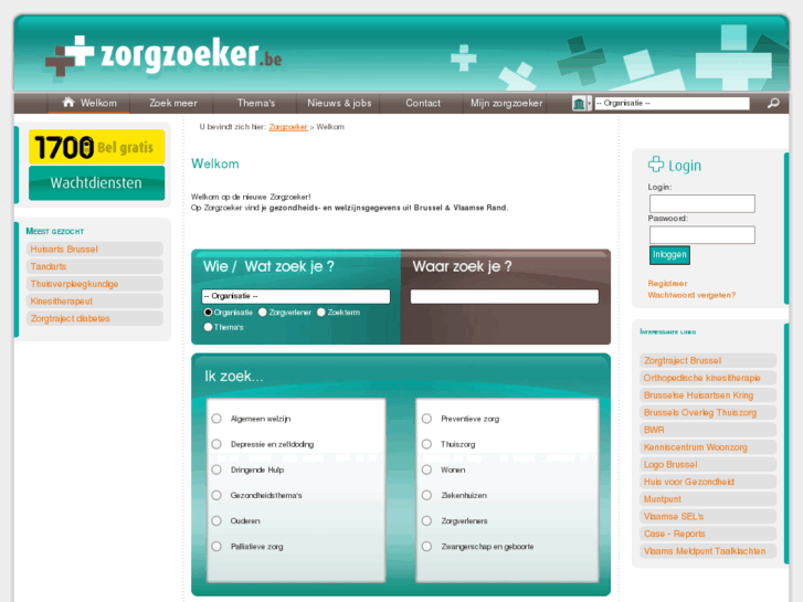 www.zorgzoeker.be