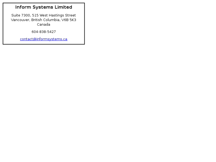 www.informsystems.ca