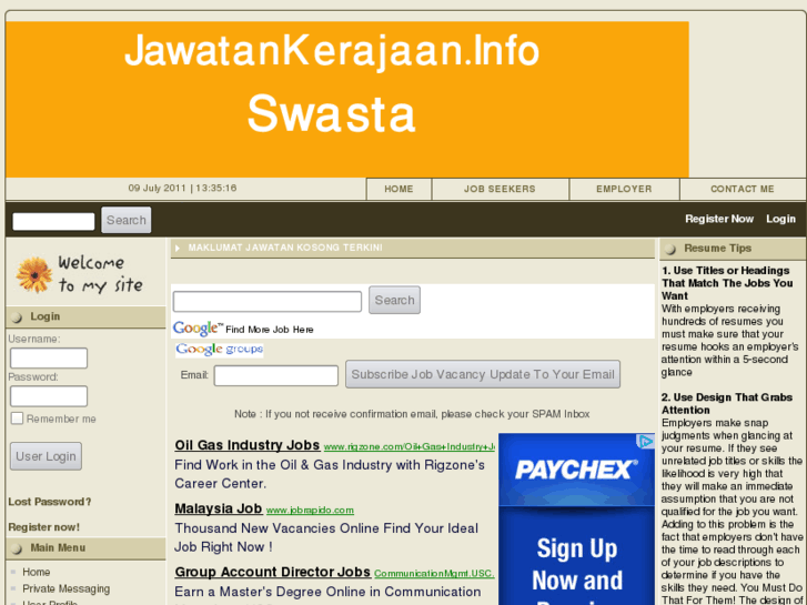 www.jawatankerajaan.info