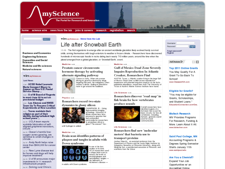 www.myscience.us