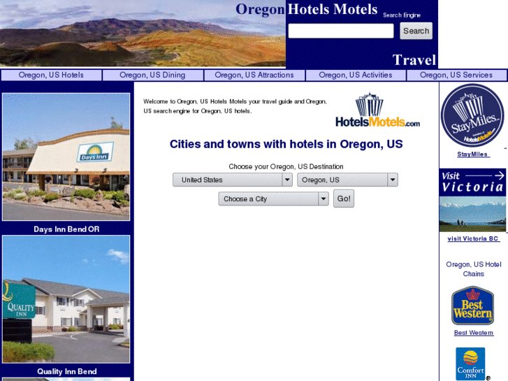 www.oregonhotelsmotels.com