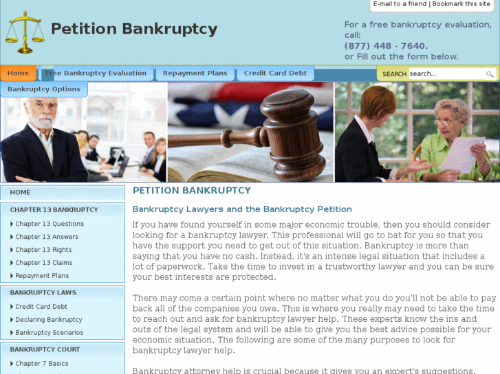 www.petitionbankruptcy.com