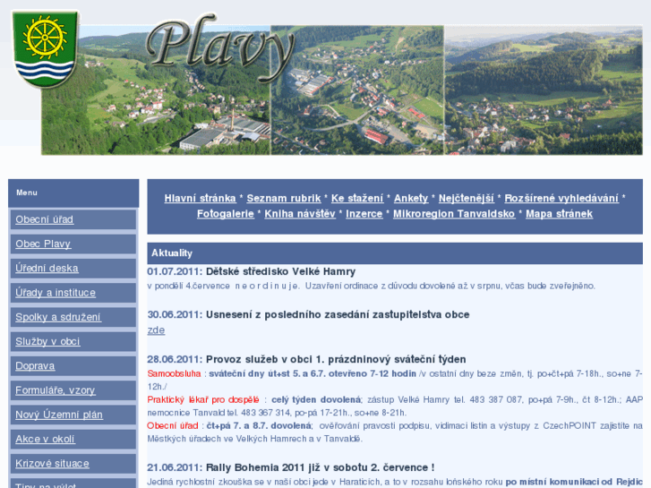 www.plavy.cz