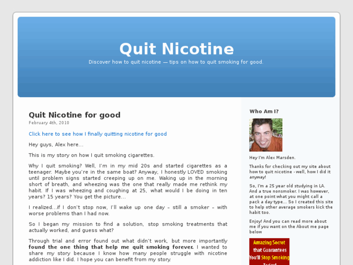 www.quitnicotine.org