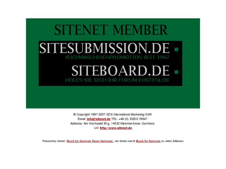 www.sitenet.de