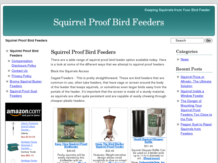 www.squirrelproof-bird-feeders.com