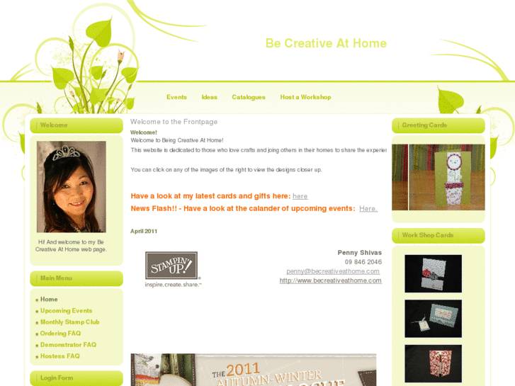 www.becreativeathome.com