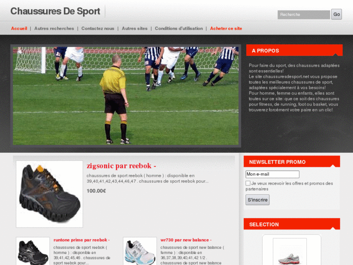 www.chaussuresdesport.net