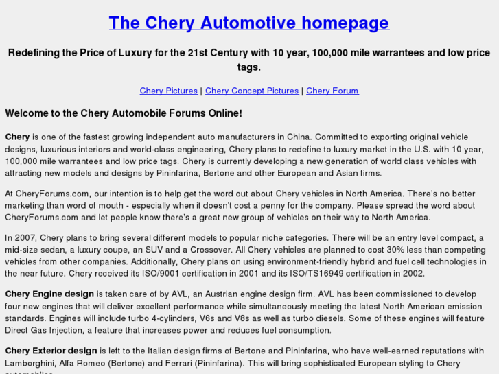www.cheryforums.com