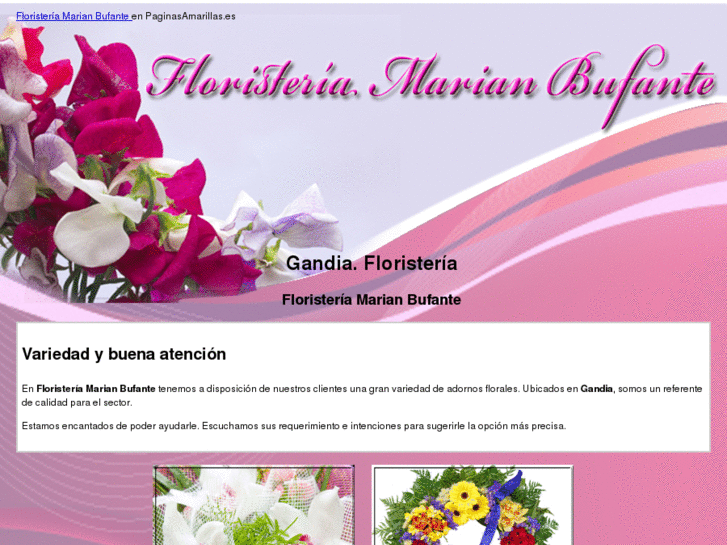 www.floristeriamarianbufante.com