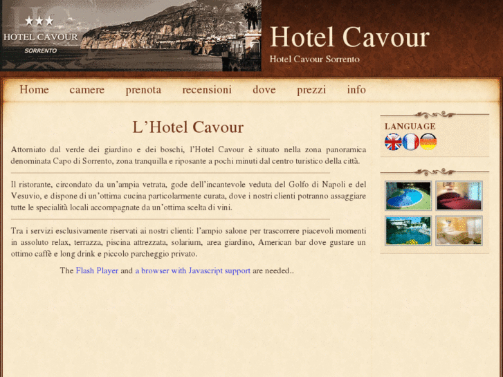 www.hotelcavoursorrento.com