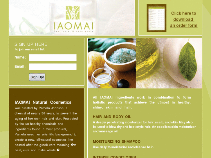 www.iaomaicosmetics.com